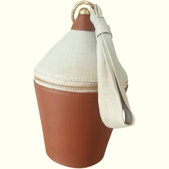 staud minnow leather bag in brown - Picture 2 of 3